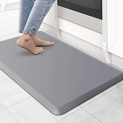Kitchen Mat Cushioned Anti-Fatigue Rug,17.3"x 47.2",Thick Waterproof Non-Slip Kitchen Mats and Rugs Heavy Duty Ergonomic Comfort
