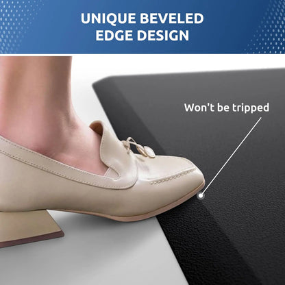 Kitchen Mat Cushioned Anti-Fatigue Rug,17.3"x 47.2",Thick Waterproof Non-Slip Kitchen Mats and Rugs Heavy Duty Ergonomic Comfort