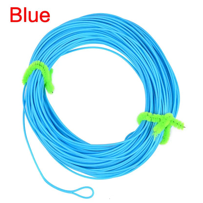 Fly Fishing Line 100FT/30.5M Weight Forward Floating Line 2 Loops 2F/3F/4F/5F/6F/7F/8F Fishing Line For Trout Fly Fishing Tackle