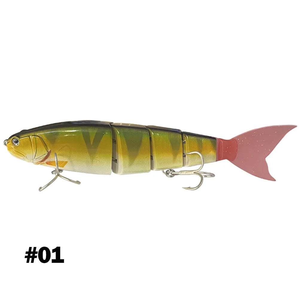 Swimbait Lure Jointed Floating Glide Giant Bait For Big Bass Catfish Musky Walleye Hard Lure GiantBait Balam245 Lure Fishing