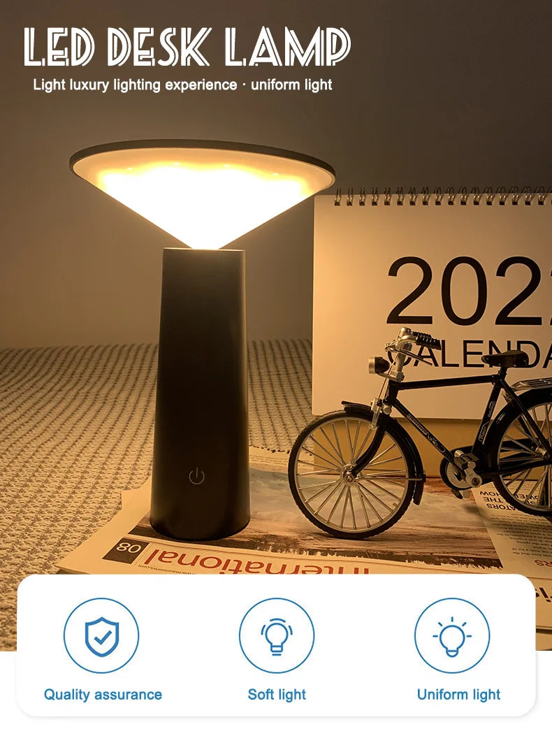 Aesthetic Creative Table Lamp Home Decoration Simple Eye Protection Atmosphere Restaurant Hotel Cafe Decoration  Table Light