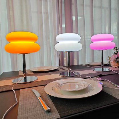 Bedside table PC lampshade LED energy-saving lamp mushroom-shaped table lamp simple decorative night light