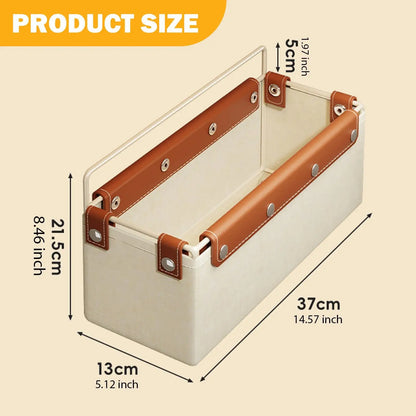 Bathroom Storage Basket Decor Compact Multipurpose Convenient Wall Shelf Sundries Organizer for Hotel Home Farmhouse Dorm Office