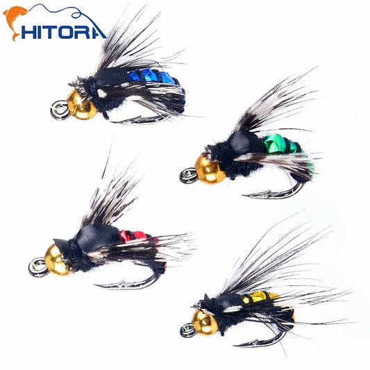 1pcs/5pcs/10pcs Sinking Wet Fly Fishing Lures Artificial Insects Hook Mosquito Micro Fly Flies Bait Bass Trout Lures Tackle