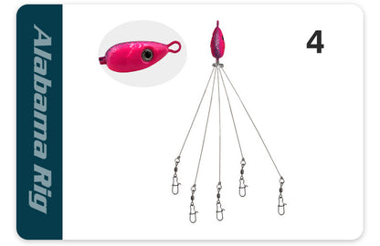 Fishing Lures Fishing Soft Bait Tackle Swarm Attack Road Runner Baits Alabama Jigs Fake Baits Road Runner Baits Steel Wire