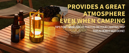 LED Cordless Table Lamp Retro Bar Metal Desk Lamps Rechargeable Touch Dimming Night Light Restaurant Bedroom Home Outdoor Decor