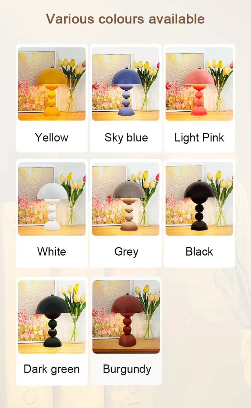 LED Table Lamp Interior Dimmable For Fixture Living Table Bedroom Bedside Room Home Decoration Night Nordic Lamps Desk Light