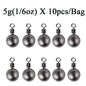 10pcs/Lot Fishing Weights Sinkers 3.5g 5g 7g 10g 14g 20g Fishing Sinker Carp Fishing Tackle Accessories