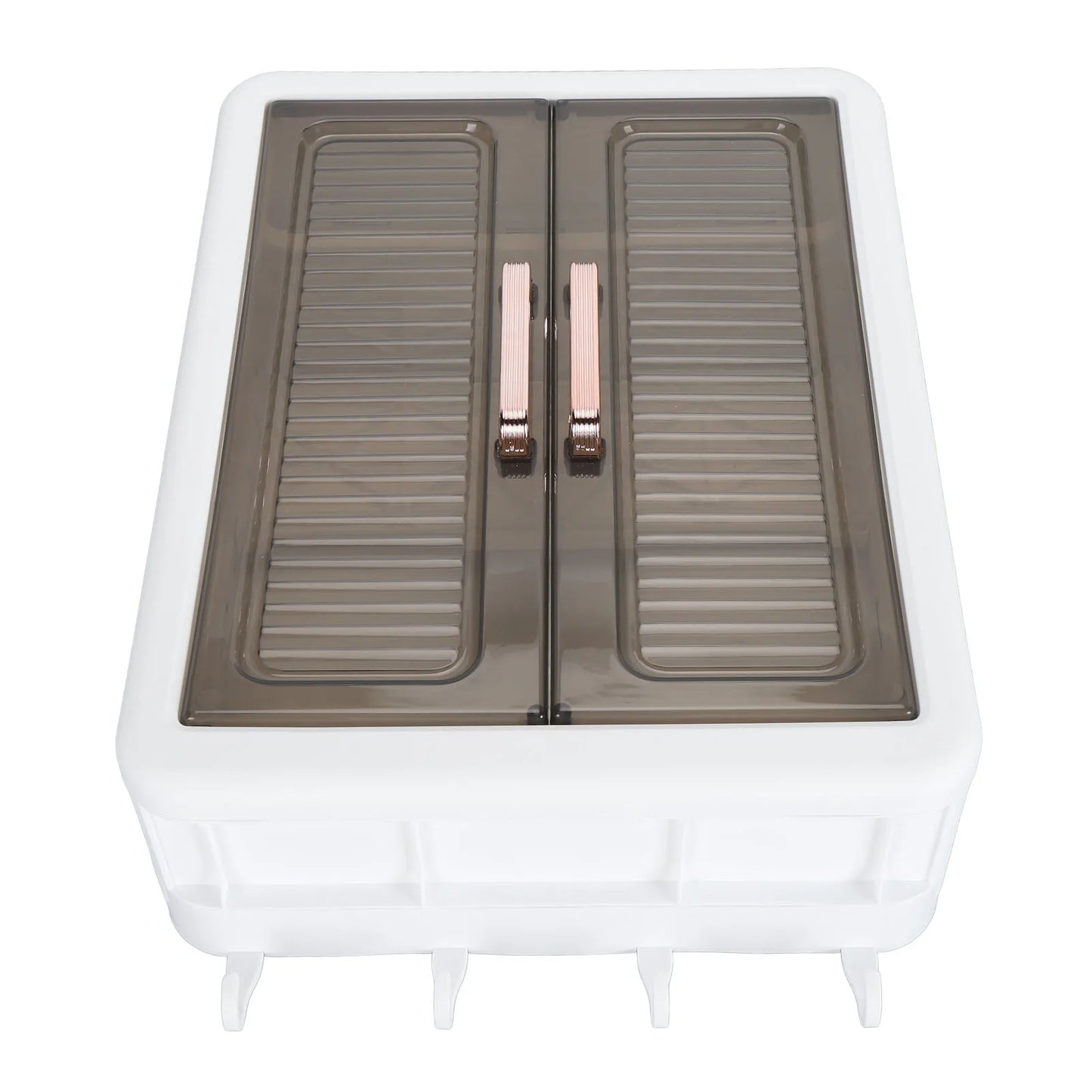 Bathroom Cabinet Wall Mounted Multifunctional Makeup Perfume Cosmetic Organizer Display Cabinet Skincare Storage Rack with Hooks