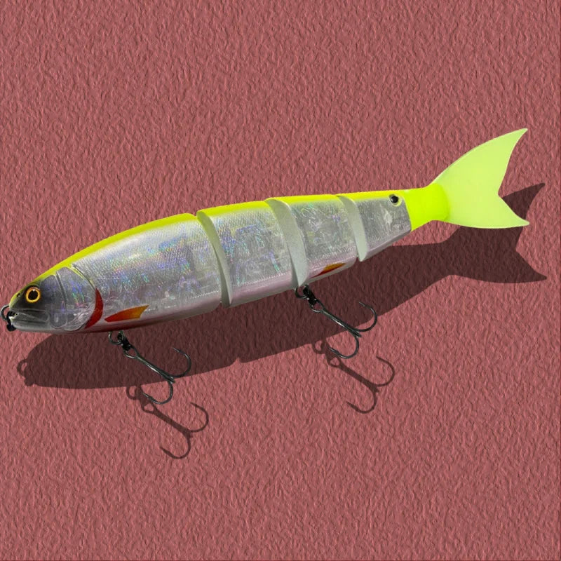 Balam Lures 245mm Swimbait Fishing Baits 2025 S/F Madness Jointed Bionic Bait Fishing Saltwater Muskie Pike Big Catfish Lures