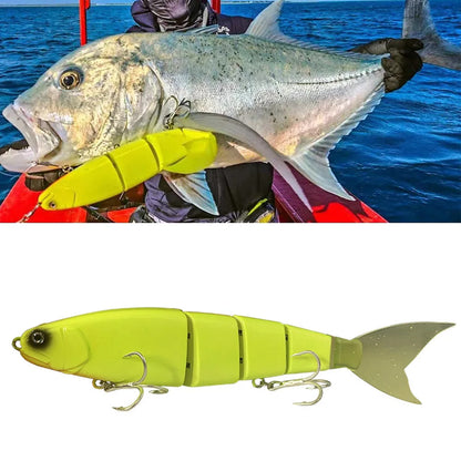 Swimbait Lure Jointed Floating Glide Giant Bait For Big Bass Catfish Musky Walleye Hard Lure GiantBait Balam245 Lure Fishing