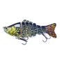 10cm 15g 7-segement Swimbait Pike Wobblers Crankbait Fishing Lure Multi Jointed Hard Bait Musky Sinking Isca Artificia