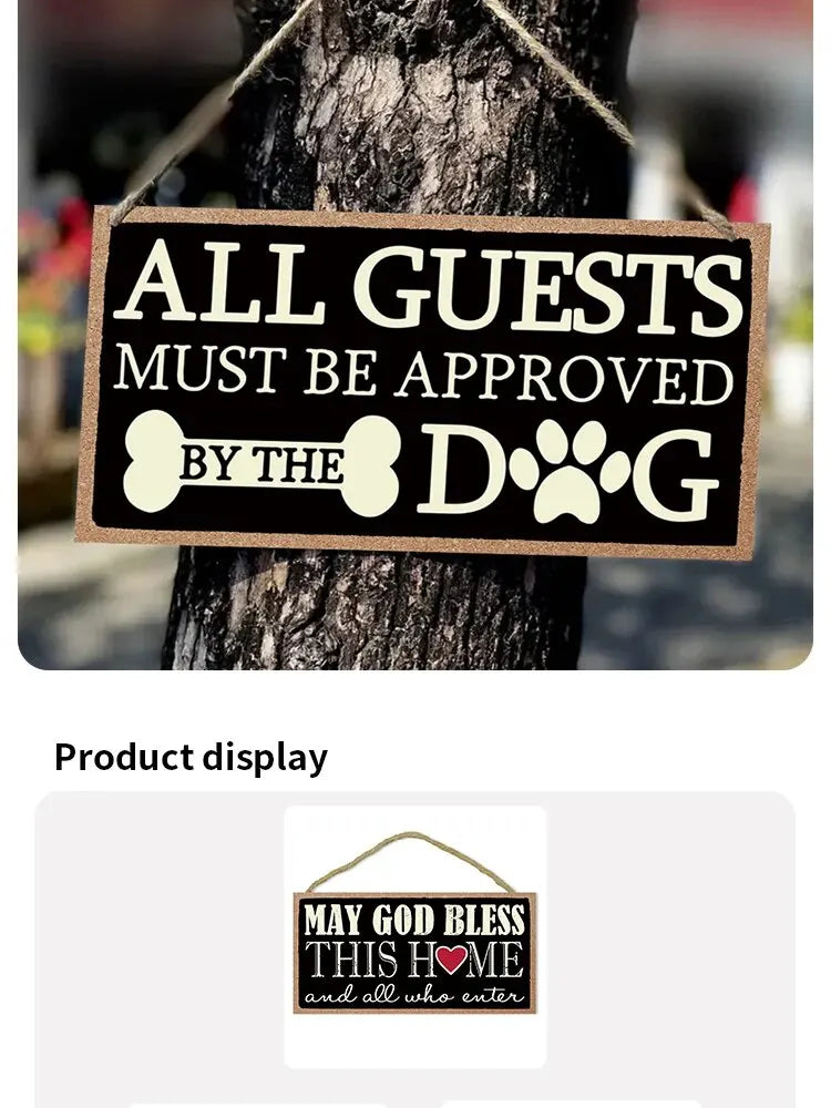 Decorative Hanging Door Signs Home Decor Hanging Wooden Hanging Signs Square Wooden Hanging Signs Living Room Bedroom Door Signs