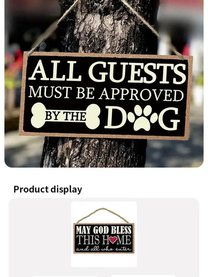 Decorative Hanging Door Signs Home Decor Hanging Wooden Hanging Signs Square Wooden Hanging Signs Living Room Bedroom Door Signs