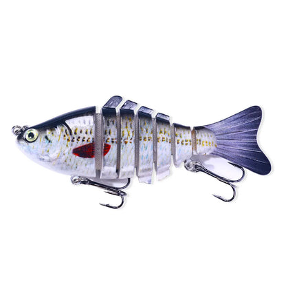 10cm 15g 7-segement Swimbait Pike Wobblers Crankbait Fishing Lure Multi Jointed Hard Bait Musky Sinking Isca Artificia