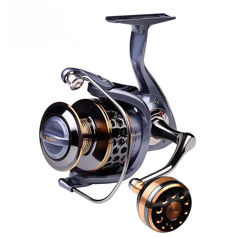 DR Full Metal Line Cup Fishing Reel LUYA SPINNING WHEELS SEA ROD REELS Front Unloading Spinning Wheel 3BB 5-10kg Pulling Power