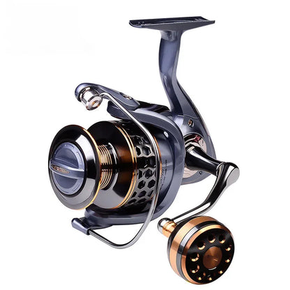 DR Full Metal Line Cup Fishing Reel LUYA SPINNING WHEELS SEA ROD REELS Front Unloading Spinning Wheel 3BB 5-10kg Pulling Power