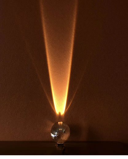 Italian Designer Table Lamp Led Crystal Eye Of The Sky Free Shipping Egg-shaped Lamps Living Bedroom Decor Light Night Projector