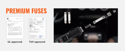 SucceBuy 5T Electric Car Jack Hydraulic Car Jack with Built-in Inflatable Pump LED Light Car Jack for SUV MPV Truck Change Tire